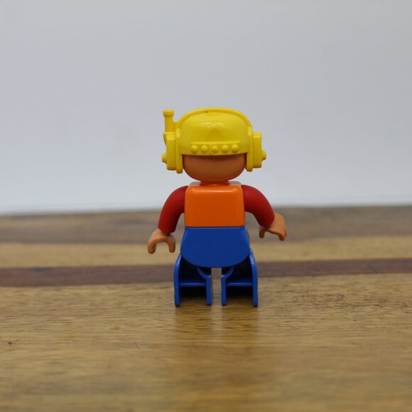 Lego Duplo Construction, Firefighter Excavator Operator & Chicken Figurine - Picture 6 of 13